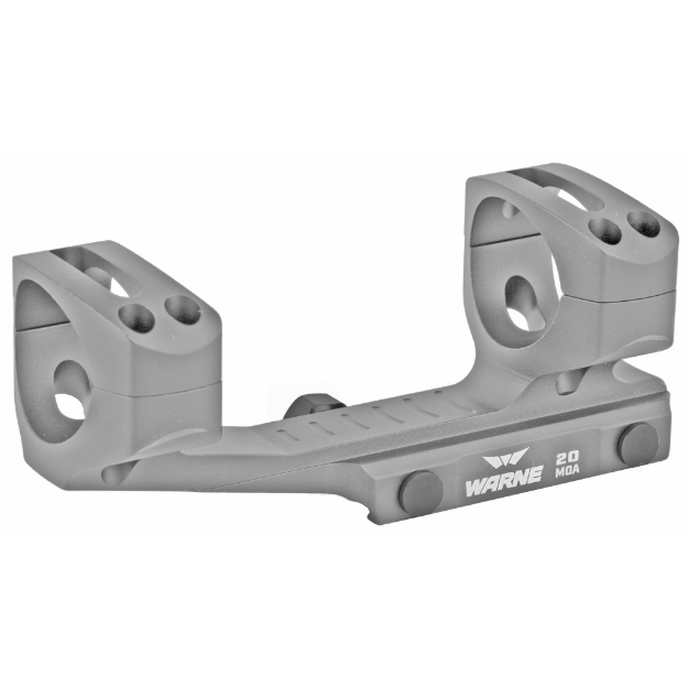 Picture of Warne Cantilever Mount  30MM  Fits AR Rifles  Extended Skeletonized  Tactical Grey LRSKEL30TG