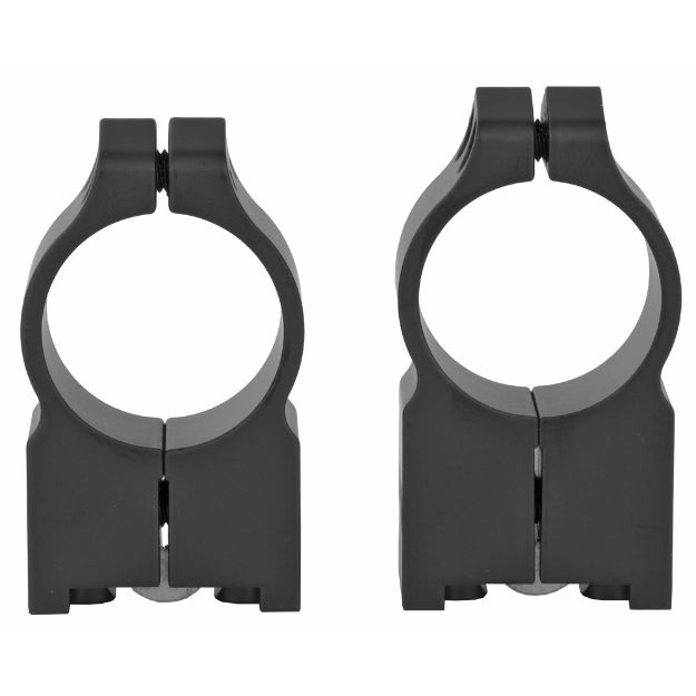 Picture of Warne Fixed Ring Set  Fits Ruger M77  1" High  Matte Finish 2R7M