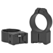 Picture of Warne Permanent Attached Fixed Ring Set  Fits Ruger M77  30mm High  Matte Finish 15R7M