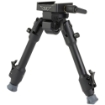 Picture of Warne Skyline Precision Bipod  Black Finish  Fits Arca Swiss Rail  5 Position Leg Rotation  6.9"-9.1" 7902M