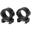 Picture of Warne Vapor Horizontal  1"  Medium Rings  Matte Finish  Black  Fits Picatinny V601M