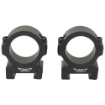 Picture of Warne Vapor Horizontal  30mm  Medium Rings  Matte Finish  Black  Fits Picatinny V614M