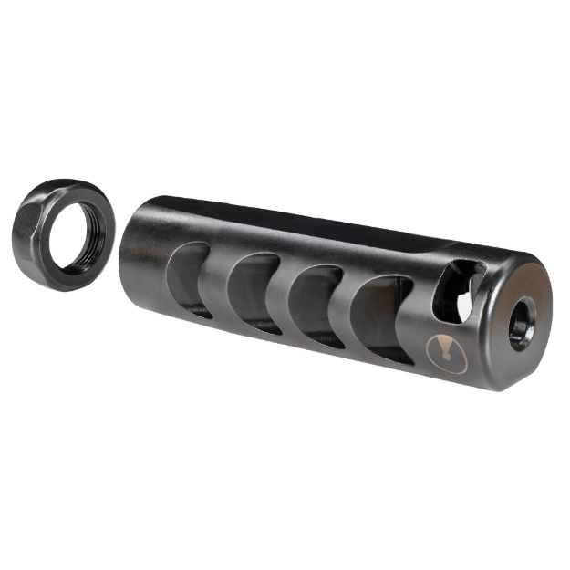 Picture of Ultradyne USA Apollo LR  Compensator  30 Caliber  5/8X24  Rated For .300 WIN Mag UD11190