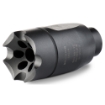 Picture of Ultradyne USA ATHENA Linear Compensator  5.56MM/223REM  Fits AR-15s with 1/2X28 Threads  Black  3.8 oz.  416 Stainless Steel  Includes Shrouded Timing Nut UD10660