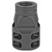 Picture of Ultradyne USA Lithium PCC Compensator Muzzle Brake with Timing Nut  PCC  9MM  1/2"-28 Thread  1.125" Outside Diameter  416 SS  Black Nitride Finish UD11030