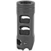 Picture of Ultradyne USA Pulse Compensator Muzzle Brake with Timing Nut  AR  223/556  1/2"-28 Thread  .750" Outside Diameter  416 SS  Black Nitride Finish UD11160