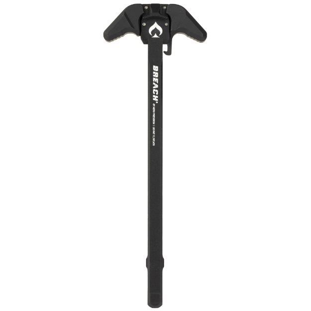 Picture of Ballistic Advantage Breach  Large Lever  Charging Handle  Fits AR10  Anodized Finish  Black BAPA100338