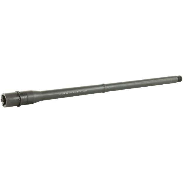 Picture of Ballistic Advantage Modern Series  Tactical Government Profile Barrel  308 Winchester  Fits AR10  18" Threaded Barrel  5/8x24" Thread Pitch  1:10" Barrel Twist  Mid-Length Gas System  QPQ Finish  Black BABL308005M