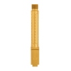 Picture of Ballistic Advantage Premium Series  9MM  4.5" Threaded Barrel  1/2x28  Bomber Fluting  For Glock 19 Gen 3-5  PVD Finish  Gold BAPSG195T2G