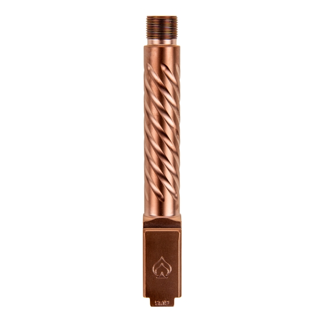 Picture of Ballistic Advantage Premium Series  9MM  4.5" Threaded Barrel  1/2x28  Spiral Fluting  Glock 19 Gen 3-5  Copper BAPSG195T3R