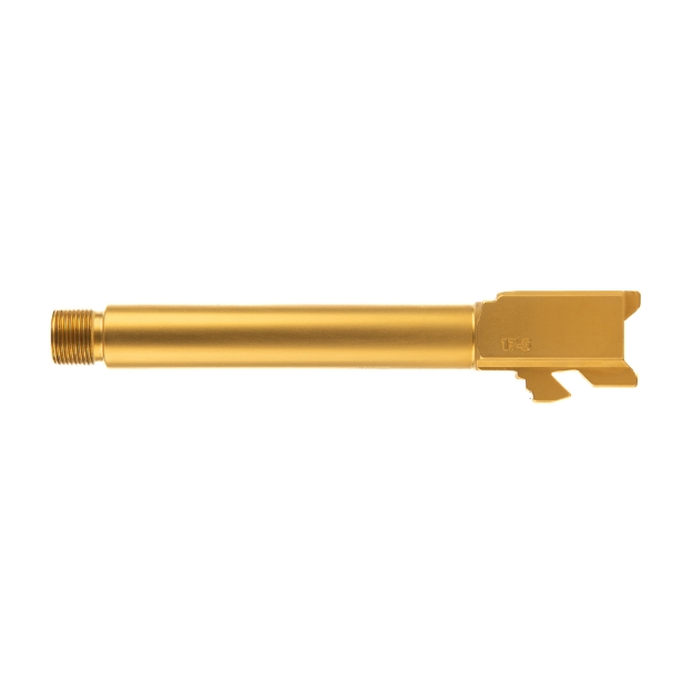 Picture of Ballistic Advantage Premium Series  9MM  5" Threaded Barrel  1/2x28  For Glock 17 Gen 5  PVP Finish  Gold BAPSG175T1G