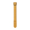 Picture of Ballistic Advantage Premium Series  9MM  5" Threaded Barrel  1/2x28  Spiral Fluting  For Glock 17 Gen 5  PVD Finish  Gold BAPSG175T3G
