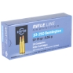 Picture of Prvi Partizan Rifle  22-250  55 Grain  Soft Point  20 Round Box PP22250