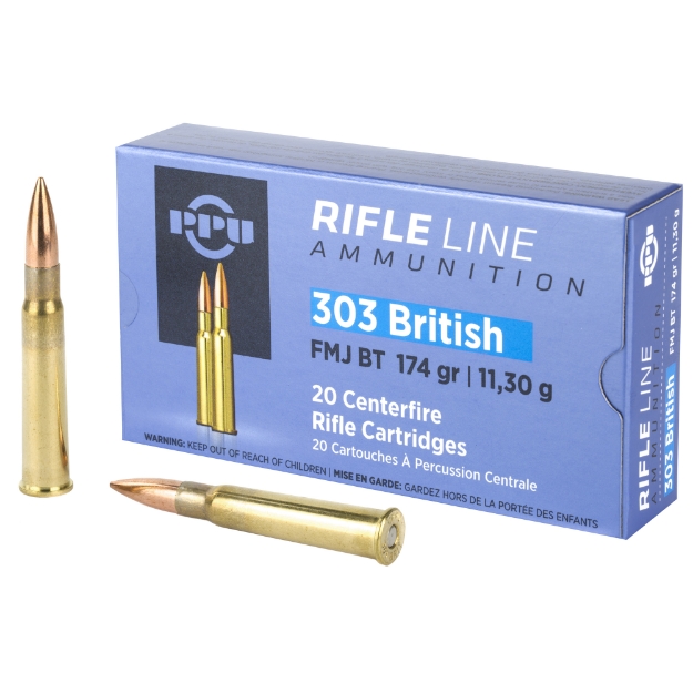 Picture of Prvi Partizan Rifle  303 British  174 Grain  Full Metal Jacket  20 Round Box PP303F