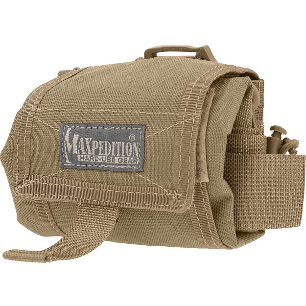 Picture of Maxpedition Mega Rollypoly Dump Pouch  Khaki 0209K