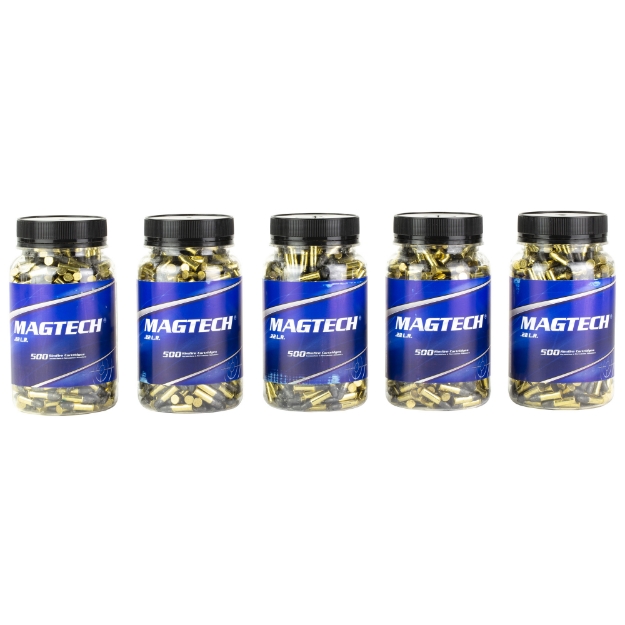 Picture of Magtech Rimfire  22LR  40 Grain  Standard Velocity  Lead Round Nose  10 bottles of 500 rds per case 22B