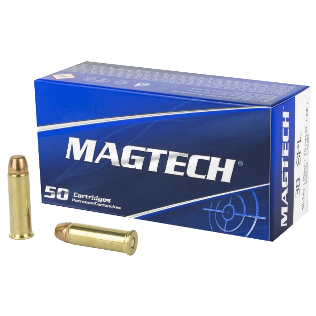 Picture of Magtech Sport Shooting  38 Special  158 Grain  Full Metal Case Flat  50 Round Box 38P