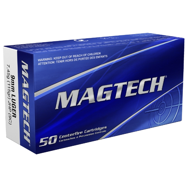 Picture of Magtech Sport Shooting  9MM  115 Grain  Jacketed Hollow Point  50 Round Box 9C