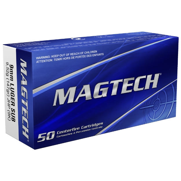 Picture of Magtech Sport Shooting  9MM  147 Grain  Jacketed Hollow Point  50 Round Box 9K