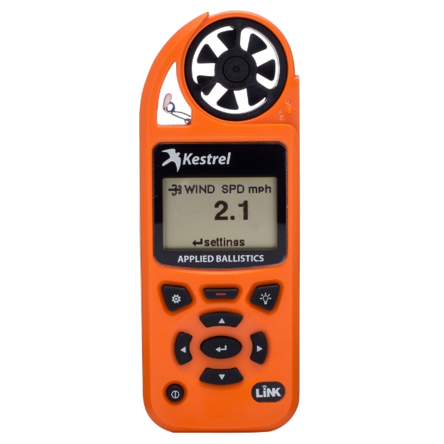 Picture of Kestrel Elite  Blaze Orange  Weather Meter  Applied Ballistics with LINK 0857ALBLZ