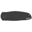 Picture of Kershaw Blur Tanto Assisted Folding Knife  3.4"  Serrated Edge  Sandvik 14C28N/DLC Coating  6061-T6 Anodized Aluminum 1670TBLKST