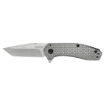 Picture of Kershaw CATHODE  Folding Knife/Assisted  4CR14  Stonewashed  Plain  Drop Point  SpeedSafe  Flipper  FRAME Lock  Reversible Carry  2.25"  Steel  Stonewashed  Box 1324