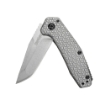 Picture of Kershaw CATHODE  Folding Knife/Assisted  4CR14  Stonewashed  Plain  Drop Point  SpeedSafe  Flipper  FRAME Lock  Reversible Carry  2.25"  Steel  Stonewashed  Box 1324