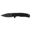 Picture of Kershaw Conduit  Folding Knife  Flipper Assisted Opening  Plain Edge  8Cr13Mov Steel  Black Oxide Coating  Glass Filled Nylon Handle  2.9" Blade  6.8" Overall Length  Includes Deep Carry Pocket Clip 1407