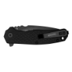 Picture of Kershaw Conduit  Folding Knife  Flipper Assisted Opening  Plain Edge  8Cr13Mov Steel  Black Oxide Coating  Glass Filled Nylon Handle  2.9" Blade  6.8" Overall Length  Includes Deep Carry Pocket Clip 1407