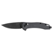 Picture of Kershaw Covalent  Folding Knife  Flipper Assisted Opening Plain Edge  D2 Tool Steel  Black Oxide Coating  Glass Filled Nylon Handle  3.2" Blade  7.6" Overall Length  Includes Deep Carry Pocket Clip 2042