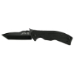 Picture of Kershaw Emerson CQC  3.5" Folding Knife  Tanto Point  Plain Edge  Black G10 Frame  8CR13MOV/Black Oxide Coating Finish  Wave/Dual Thumb Disc/Pocket Clip 6044TBLK