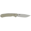 Picture of Kershaw Federalist  Folding Knife  3.25" Blade  Clip Point  Stonewashed Finish  CPM 154 Stainless Steel  Green Micarta Grips 4320