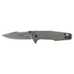 Picture of Kershaw FERRITE  Folding Knife/Assisted  8CR13MOV  Titanium  Plain  Drop Point  Flipper  FRAME Lock  Reversible Carry  3.3"  Steel  Titanium Carbo-Nitride  Box 1557TI