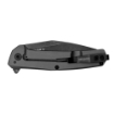 Picture of Kershaw Flyby  Folding Knife  Flipper Assisted Opening  Plain Edge  D2 Tool Steel  Blackwash Finish  Stainless Steel Handle  3" Blade  7.1" Overall Length  Includes Deep Carry Pocket Clip 1404