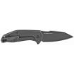 Picture of Kershaw Gravel  2.5" Folding Knife/Assisted  Drop Point  Plain Edge  8CR13MOV/BlackWash  Stainless Steel  Black-Oxide BlackWash Handle 2065