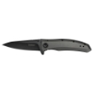 Picture of Kershaw GRID  Folding Knife  4Cr14  black-oxide  Plain  Drop Point  SpeedSafe  Flipper  Frame Lock  Reversible Carry  3.7"  Steel  Titanium Carbo-Nitride  Box 2200