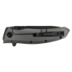 Picture of Kershaw GRID  Folding Knife  4Cr14  black-oxide  Plain  Drop Point  SpeedSafe  Flipper  Frame Lock  Reversible Carry  3.7"  Steel  Titanium Carbo-Nitride  Box 2200