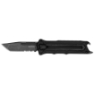 Picture of Kershaw Kershaw Interstellar  Manual Out The Front  2.7"  Combination Blade  Blackwash Finish  8Cr13MoV Construction  Glass Filled Nylon Handle  Black 1195