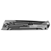 Picture of Kershaw Kershaw Noventa  Folding Knife/Assisted  3.3"  Plain Edge  D2 Construction  Black Oxide Stonewash Finish  Steel Handle  Stonewashed Finish  Silver 2060
