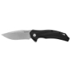 Picture of Kershaw Lateral  Folding Knife  Flipper Assisted Opening  Plain Edge  8Cr13Mov Steel  Stonewash Finish  Glass Filled Nylon Handle  3.1" Blade  7.4" Overall Length  Includes Deep Carry Pocket Clip 1645