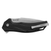 Picture of Kershaw Lateral  Folding Knife  Flipper Assisted Opening  Plain Edge  8Cr13Mov Steel  Stonewash Finish  Glass Filled Nylon Handle  3.1" Blade  7.4" Overall Length  Includes Deep Carry Pocket Clip 1645