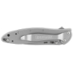 Picture of Kershaw Leek  3" Assisted Folding Knife  Clip Point  Plain Edge  14C28N/Composite/Copper  Satin 410 Stainless  Thumb Stud/Pocket Clip 1660CB