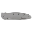 Picture of Kershaw Leek  3" Assisted Folding Knife  Clip Point  Plain Edge  14C28N/Satin  Satin 410 Stainless  Thumb Stud/Pocket Clip 1660