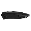 Picture of Kershaw Monitor  Folding Knife  Flipper Assisted Opening  Plain Edge  D2 Tool Steel  Black Oxide Coating  Glass Filled Nylon Handle  3" Blade  7.2" Overall Length  Includes Deep Carry Pocket Clip 2041