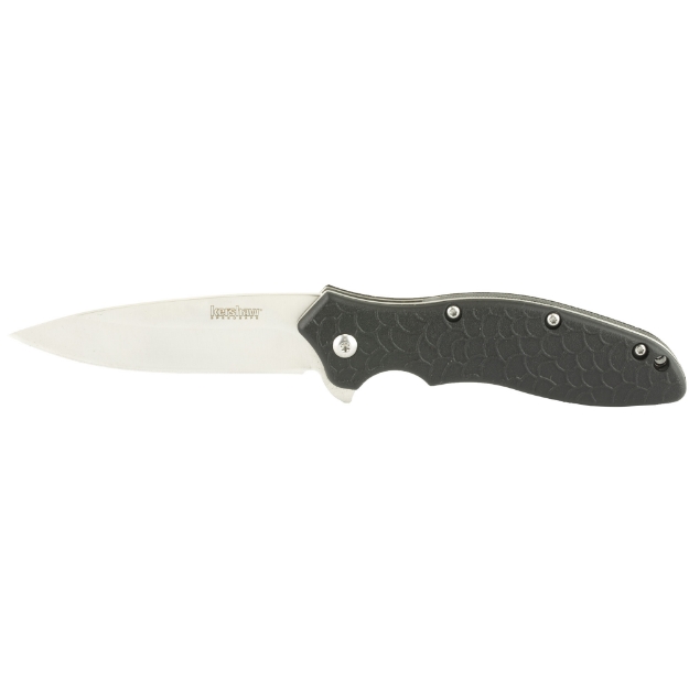 Picture of Kershaw OSO Sweet  Folding Knife/Assisted  3"  8CR13MOV  Satin  Glass-Filled Nylon  Plain  Drop Point  Speedsafe  Liner Lock  Reversible Carry 1830