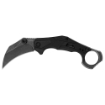 Picture of Kershaw Outlier  Assisted Open Folding Knife  2.6" Karambit Blade  Plain Edge  8Cr13MoV Steel  Blackwash Finish  Black Handle 2064