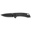 Picture of Kershaw Radar  Folding Knife  Flipper Assisted Opening  Plain Edge  8Cr13MoV Steel  Blackwash Finish  Stainless Steel Handle  2.9" Blade  6.7" Overall Length  Includes Deep Carry Pocket Clip 5560