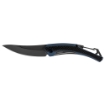 Picture of Kershaw Reverb XL  3" Folding Knife  Trailing Point Blade  Plain Edge  Titanium Carbo-Nitride Coating  8Cr13MoV  G10 w/Carbon Fiber Overlays  Black/Blue 1225