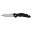 Picture of Kershaw Shoreline  Folding Knife  Flipper Assisted Opening  Plain Edge  8Cr13Mov Steel  Stonewashed Finish  Glass Filled Nylon Handle  3" Blade  7.1" Overall Length  Includes Deep Carry Pocket Clip 1845