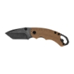 Picture of Kershaw Shuffle II  2.6" Folding Knife  Tan Glass-filled Nylon Frame  Plain Edge  8CR13MOV BlackWash Steel Finish 8750TTANBW